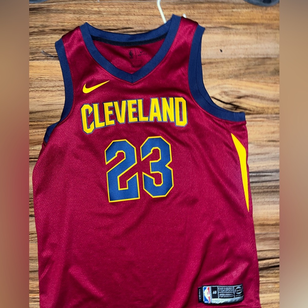 Lebron James Cleveland Cavaliers Nike Authentic Player Jersey - Wine